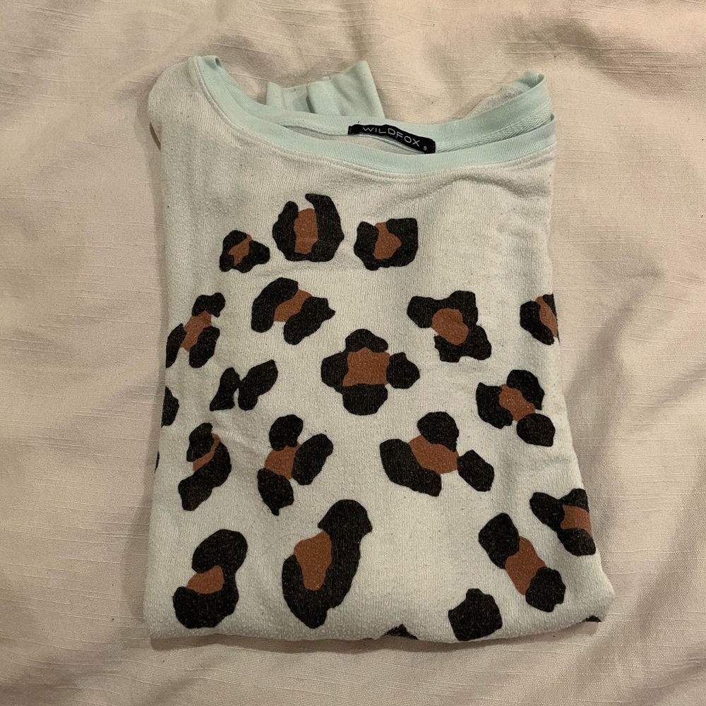 Blue Cheetah Print Wildfox
